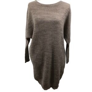 Solutions Women's Long Sleeve Dolman Sleeve Sweater Tunic Sz. Small